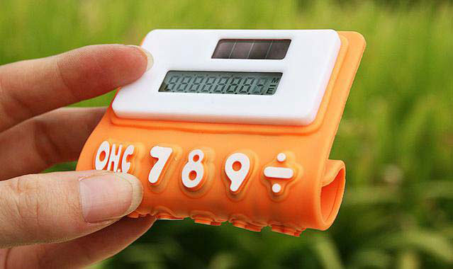 創意可折疊計算器硅膠按鍵