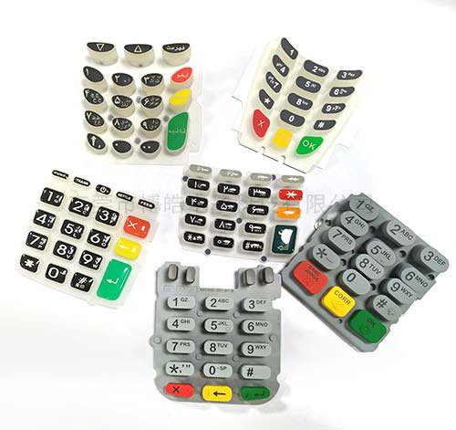 POS機硅膠按鍵