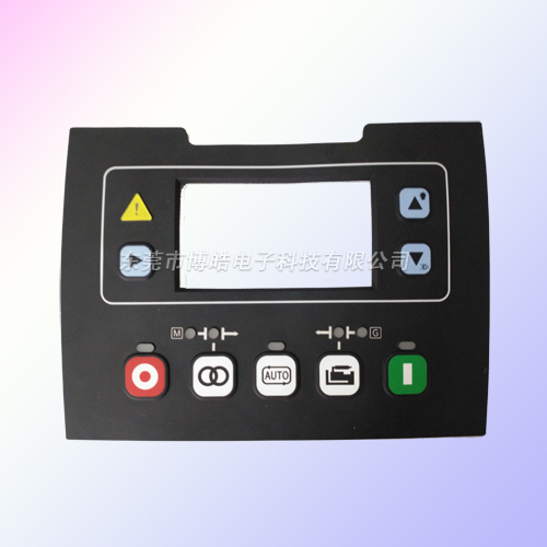 發電機控制硅膠面板