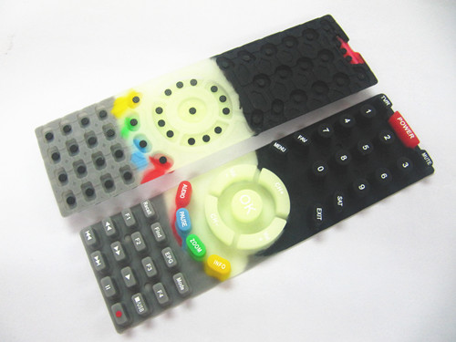 熒光導電硅膠遙控器按鍵