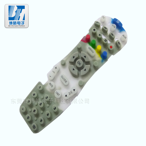 網絡數字電視遙控器硅膠按鍵