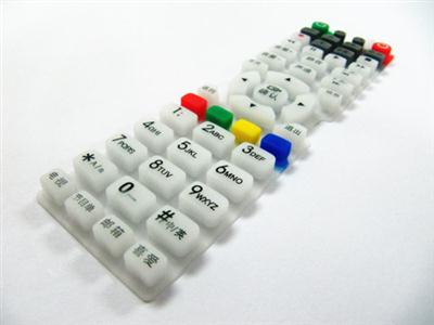 供應中國電信機頂盒遙控器按鍵 機頂盒按鍵生產上