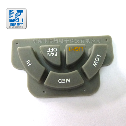 能讓儀器設(shè)備導電硅膠按鍵使用壽命長的推薦黑粒導電硅膠按鍵