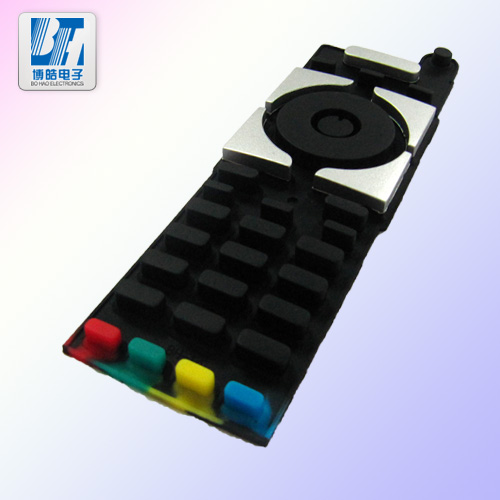 博皓專業(yè)定制韓國(guó)電視遙控器硅膠按鍵