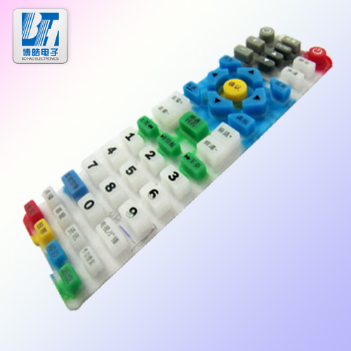 碳粒導電硅膠按鍵|帶導電功能遙控器硅膠按鍵