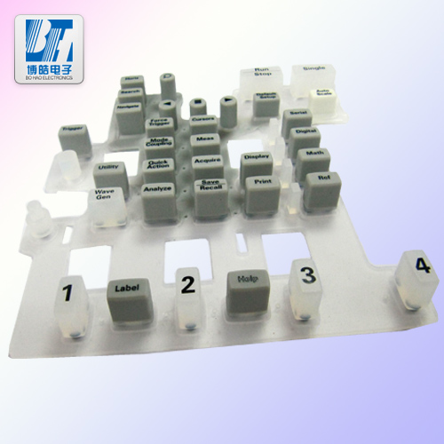 工程機械設備硅膠按鍵防水耐磨