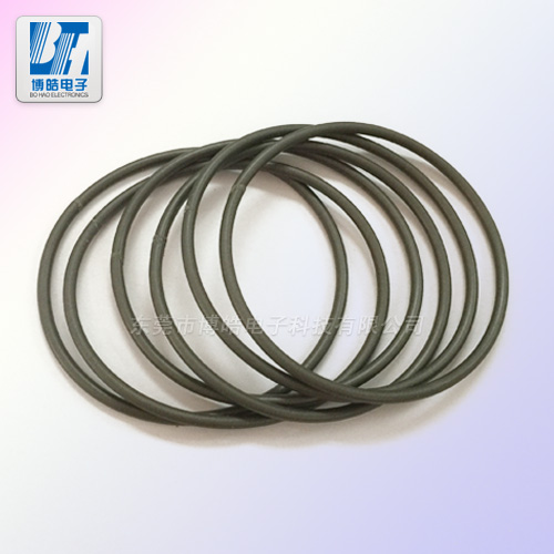 擠出導電屏蔽電磁波硅膠條 粘接碳鎳硅膠密封圈 擠出導電屏蔽電磁波硅膠條 粘接碳鎳硅膠密封圈