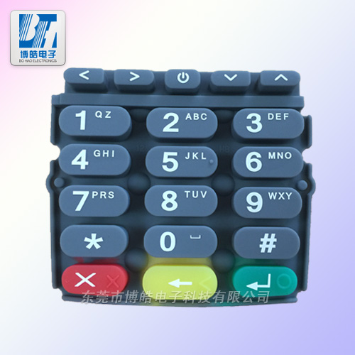 來圖定制出租車卡刷機按鍵 銀聯POS機按鍵生產廠