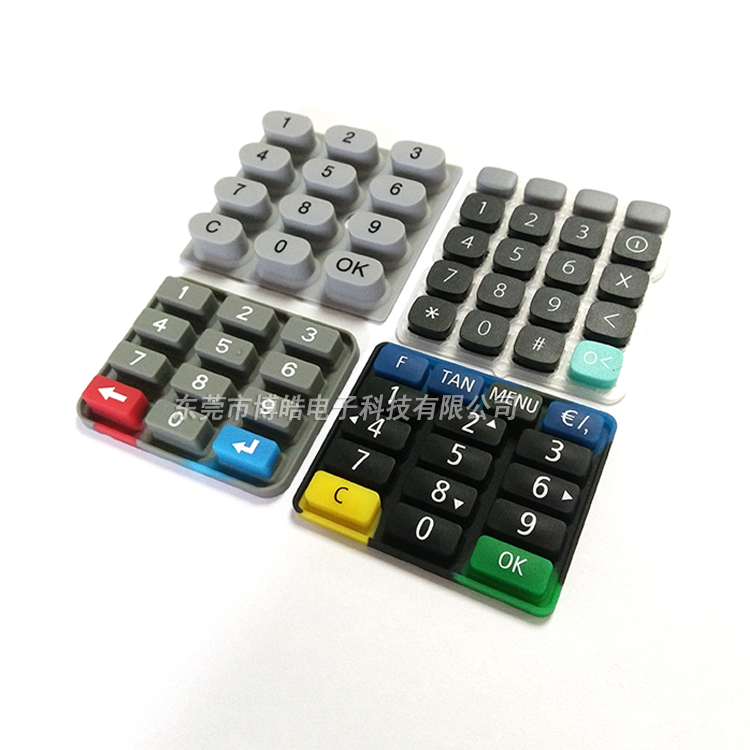 提供數(shù)字硅膠按鍵來(lái)圖來(lái)樣開模定制