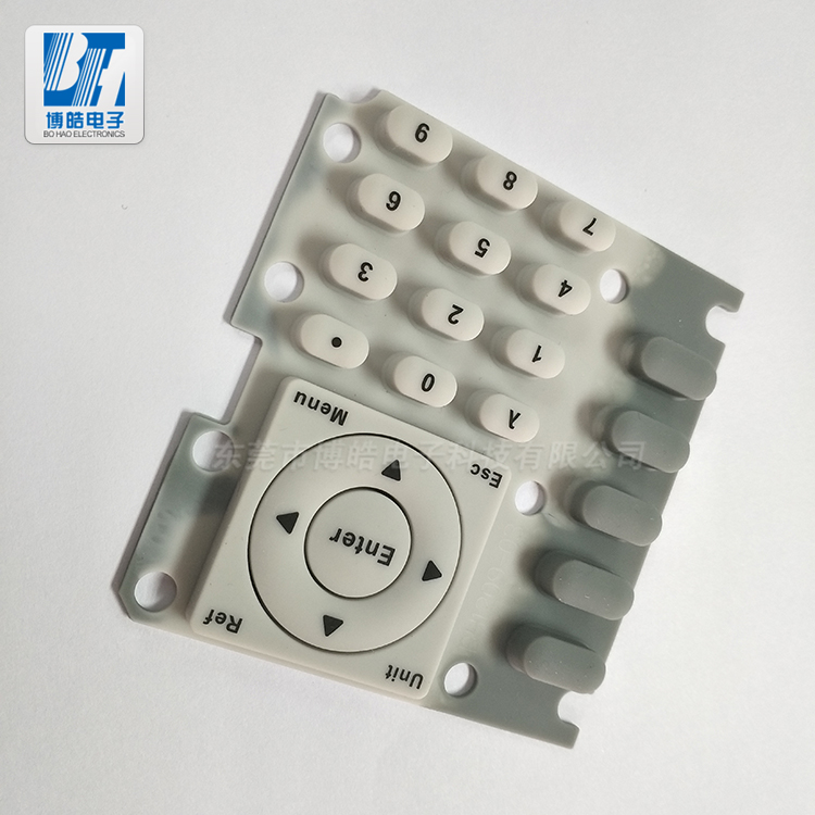 定制激光光源測試儀硅膠按鍵