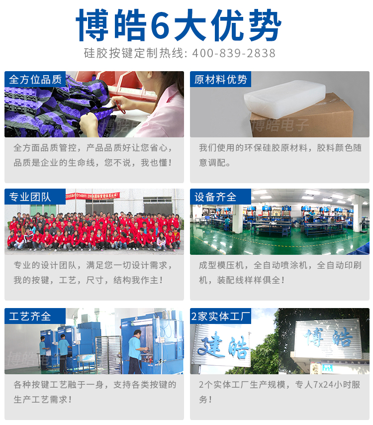 博皓汽車硅膠按鍵供應商